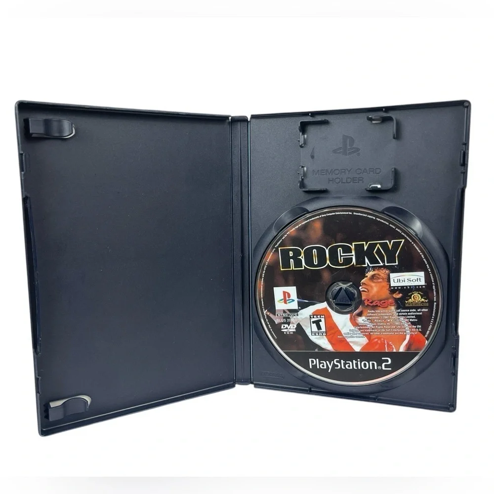 PlayStation 2 Rocky T For Teen Boxing Video Game